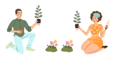 Two founders exchanging SaaS access